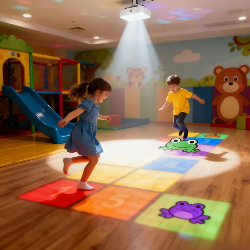 HOLO-GOBO Interactive Floor & Wall System