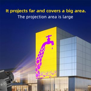 TITAN-GOBO ULTRA-DISTANCE Building Projector (200W-1500W)